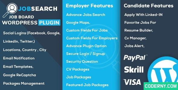 JobSearch v2.5.2 WordPress Plugin